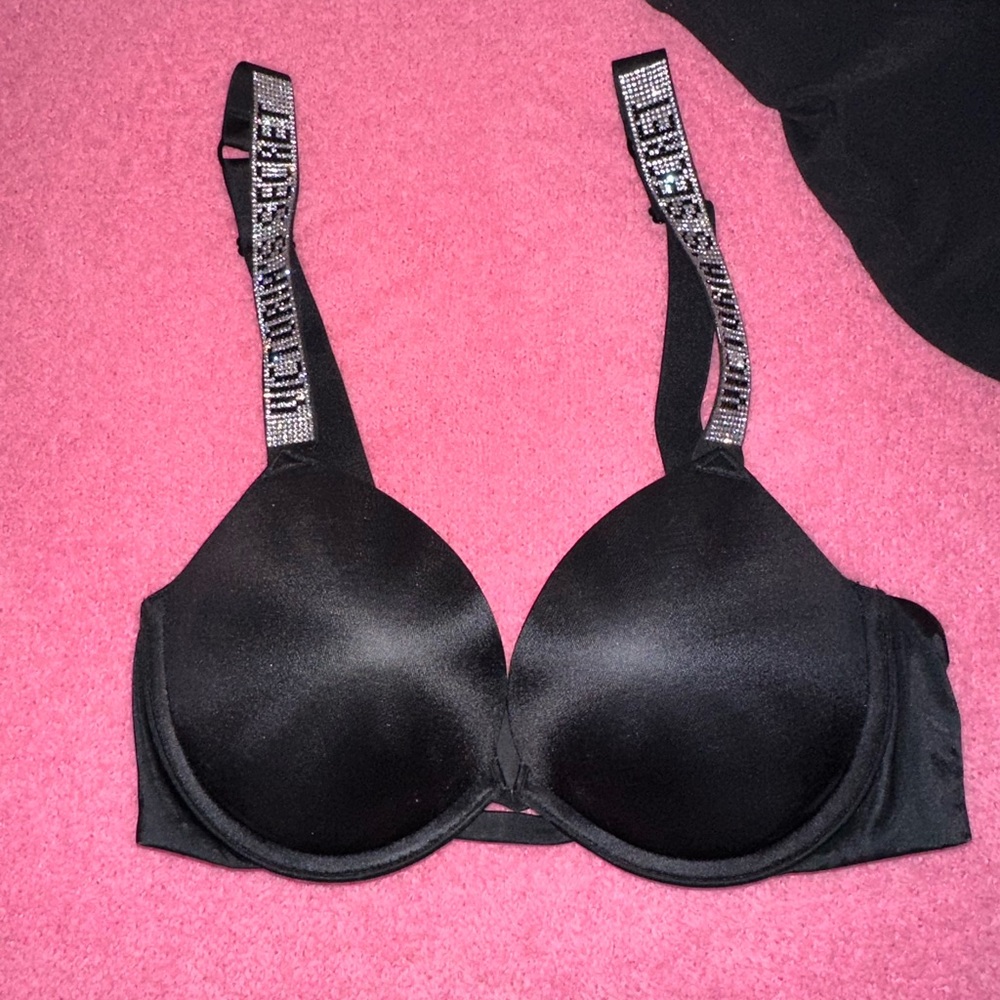 Bombshell Shine Strap Push-Up Bra